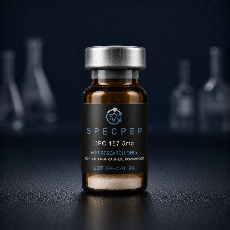 SpecPep BPC-157 research material vial